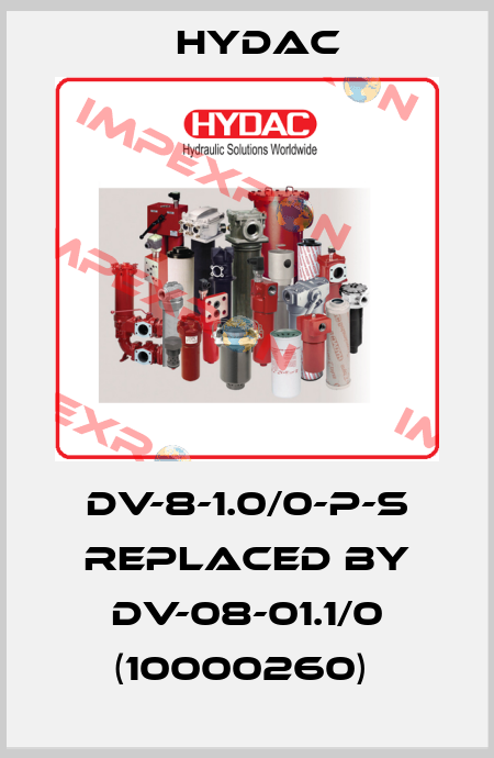 DV-8-1.0/0-P-S REPLACED BY DV-08-01.1/0 (10000260)  Hydac