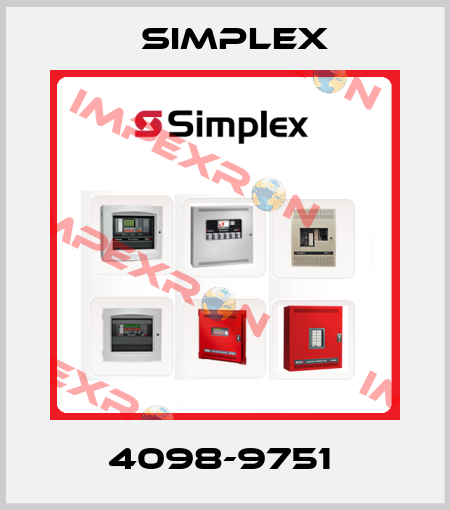 4098-9751  Simplex