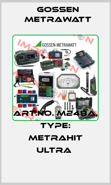 Art.No. M248A, Type: METRAHIT ULTRA  Gossen Metrawatt