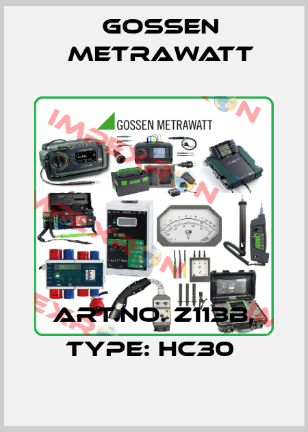Art.No. Z113B, Type: HC30  Gossen Metrawatt