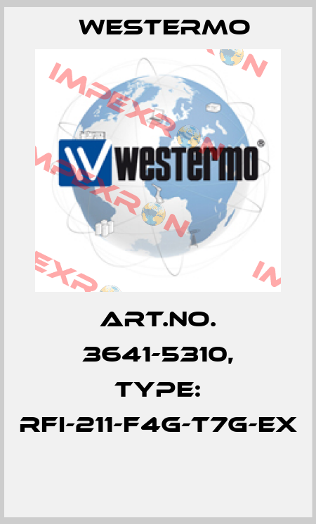 Art.No. 3641-5310, Type: RFI-211-F4G-T7G-EX  Westermo
