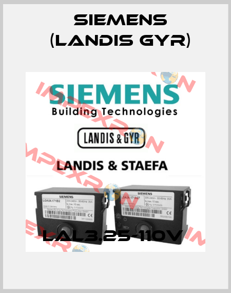 LAL3.25-110V  Siemens (Landis Gyr)