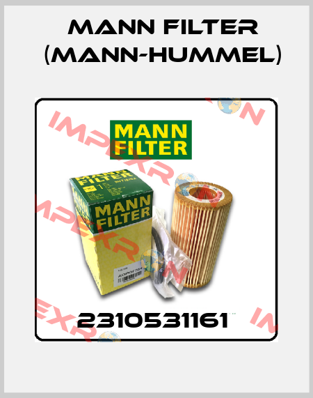 2310531161  Mann Filter (Mann-Hummel)