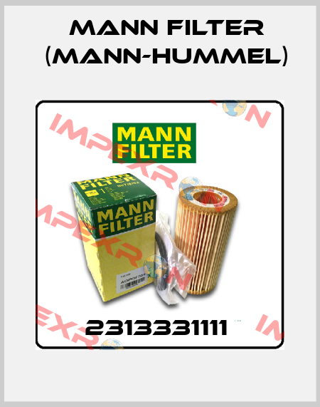 2313331111  Mann Filter (Mann-Hummel)