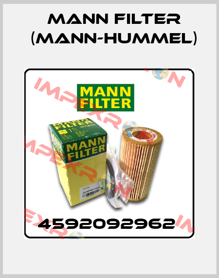 4592092962  Mann Filter (Mann-Hummel)