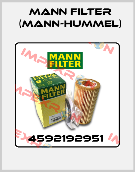 4592192951  Mann Filter (Mann-Hummel)