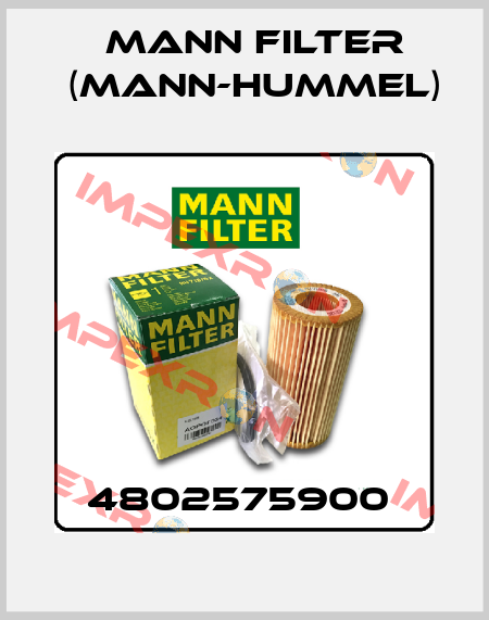 4802575900  Mann Filter (Mann-Hummel)