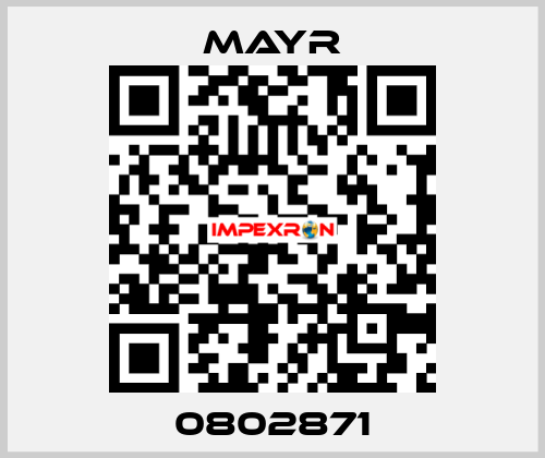 0802871  Mayr