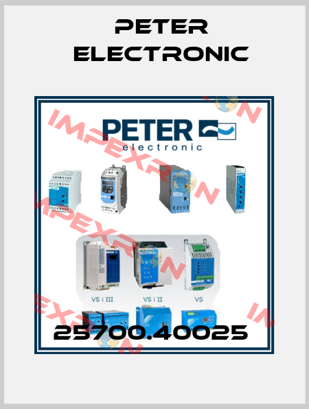 25700.40025  Peter Electronic