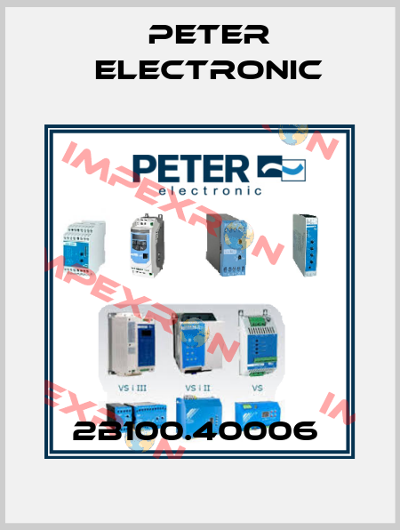 2B100.40006  Peter Electronic