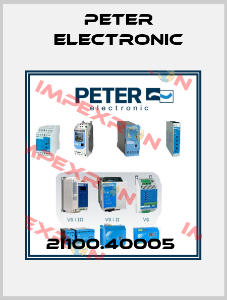 2I100.40005  Peter Electronic