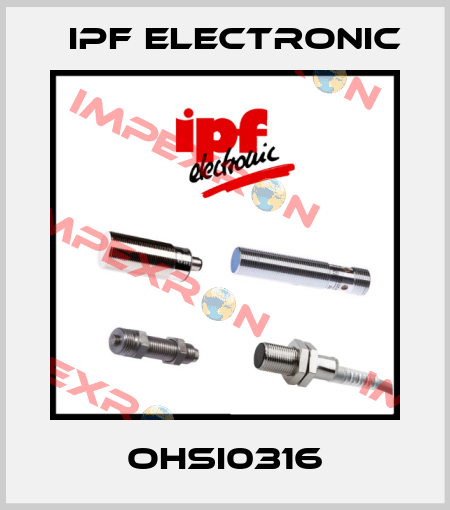OHSI0316 IPF Electronic