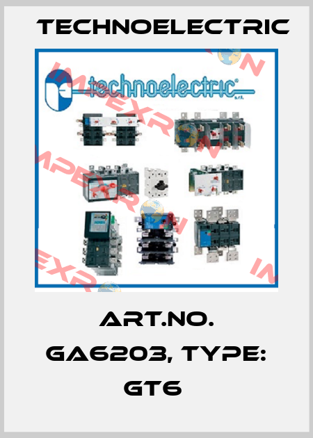 Art.No. GA6203, Type: GT6  Technoelectric