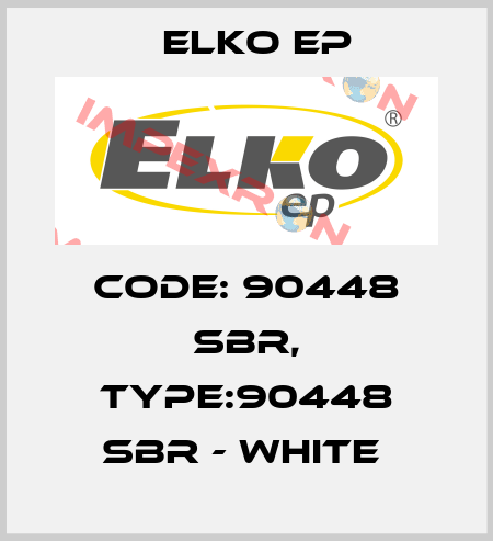Code: 90448 SBR, Type:90448 SBR - white  Elko EP