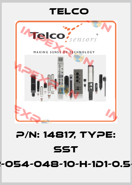 p/n: 14817, Type: SST 02-054-048-10-H-1D1-0.5-J5 Telco