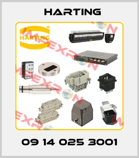 09 14 025 3001 Harting