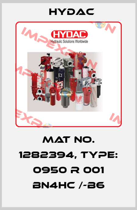 Mat No. 1282394, Type: 0950 R 001 BN4HC /-B6 Hydac