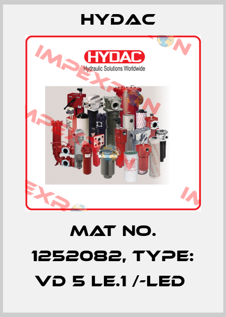 Mat No. 1252082, Type: VD 5 LE.1 /-LED  Hydac