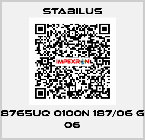 8765UQ 0100N 187/06 G 06 Stabilus