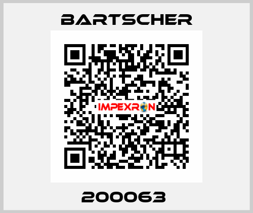 200063  Bartscher