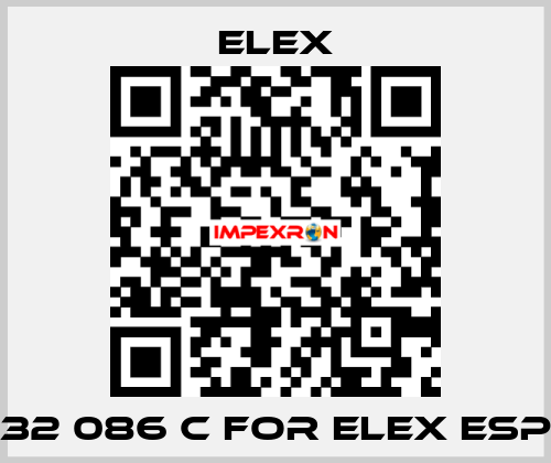 132 086 C FOR ELEX ESP  Elex