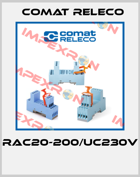 RAC20-200/UC230V  Comat Releco