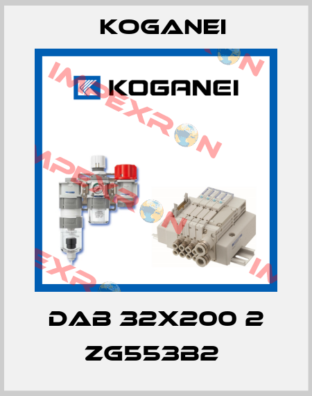 DAB 32X200 2 ZG553B2  Koganei