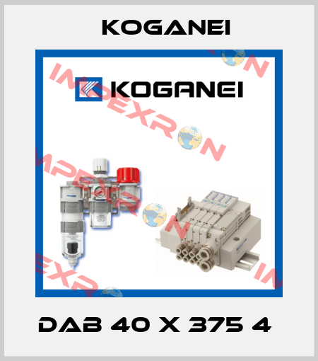 DAB 40 X 375 4  Koganei