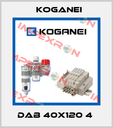 DAB 40X120 4  Koganei