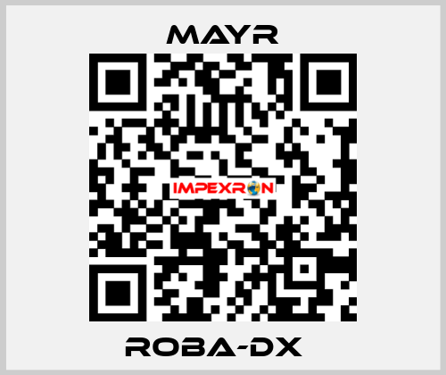 ROBA-DX   Mayr