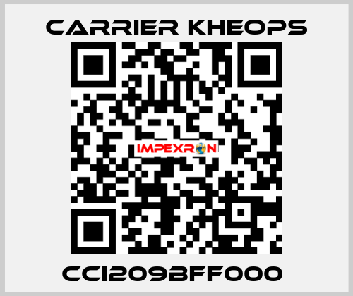 CCI209BFF000  Carrier Kheops