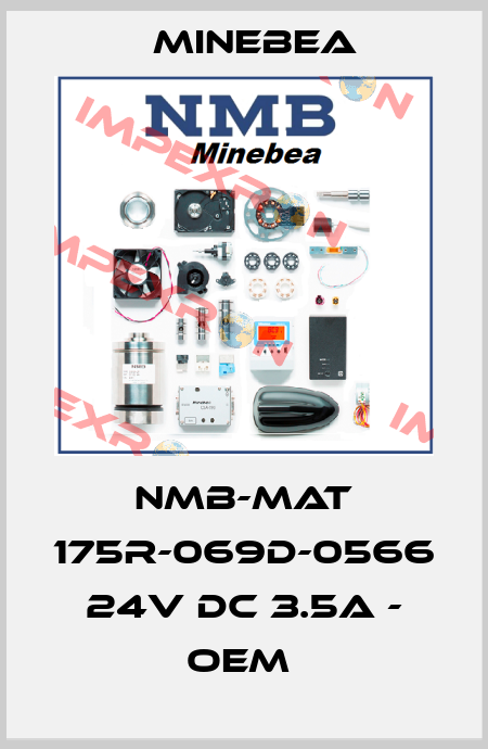 NMB-MAT 175R-069D-0566 24V DC 3.5A - OEM  Minebea