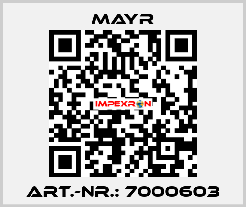 ART.-NR.: 7000603 Mayr