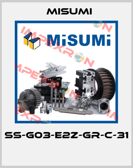 SS-G03-E2Z-GR-C-31  Misumi