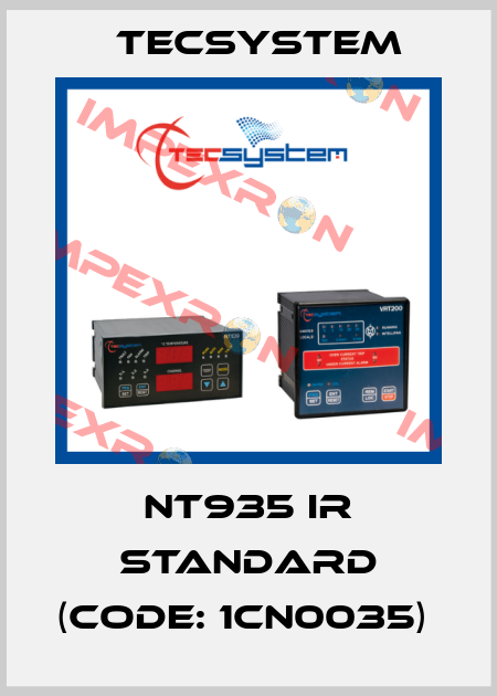 NT935 IR STANDARD (CODE: 1CN0035)  Tecsystem
