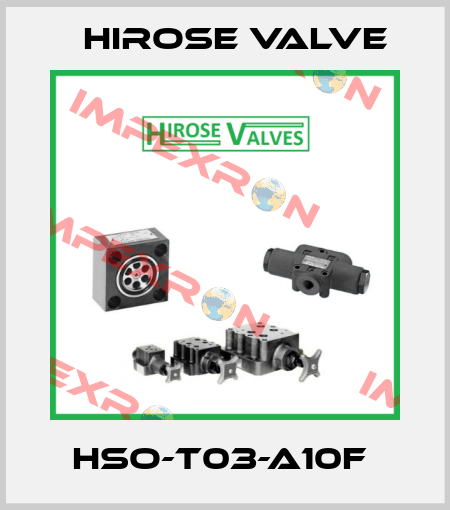HSO-T03-A10F  Hirose Valve