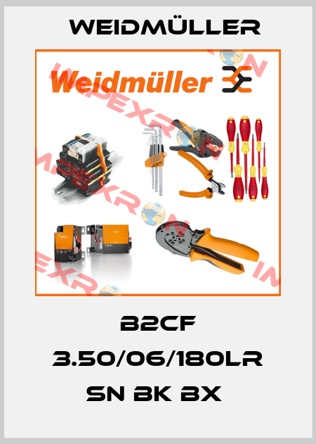 B2CF 3.50/06/180LR SN BK BX  Weidmüller
