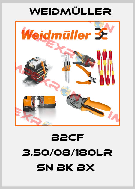 B2CF 3.50/08/180LR SN BK BX  Weidmüller