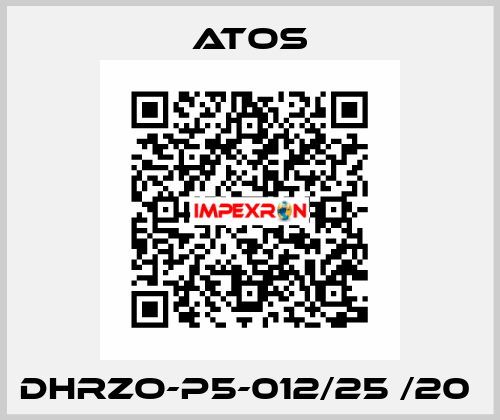 DHRZO-P5-012/25 /20  Atos