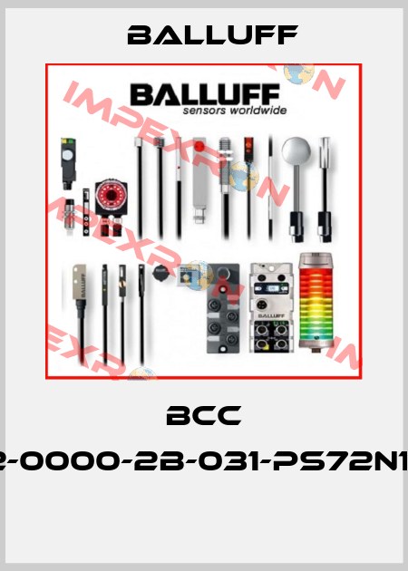 BCC M412-0000-2B-031-PS72N1-020  Balluff