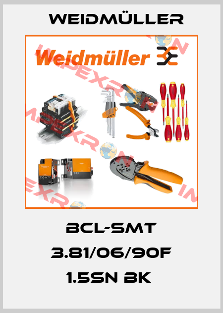 BCL-SMT 3.81/06/90F 1.5SN BK  Weidmüller