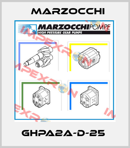 GHPA2A-D-25  Marzocchi