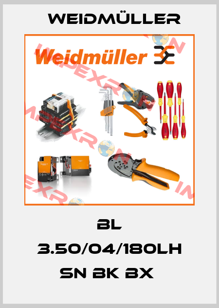 BL 3.50/04/180LH SN BK BX  Weidmüller