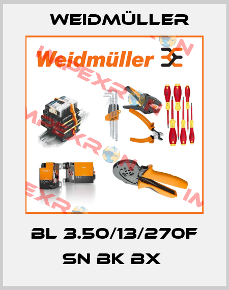 BL 3.50/13/270F SN BK BX  Weidmüller