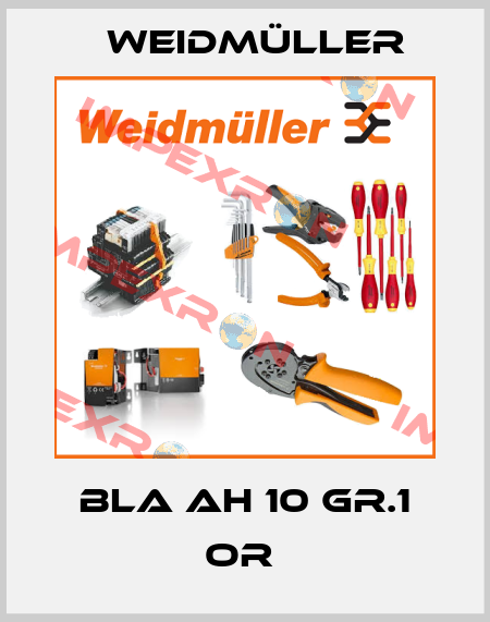BLA AH 10 GR.1 OR  Weidmüller