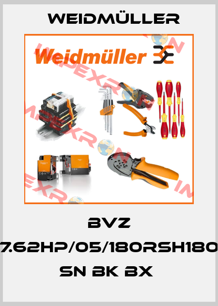 BVZ 7.62HP/05/180RSH180 SN BK BX  Weidmüller
