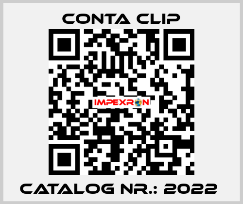 CATALOG NR.: 2022  Conta Clip