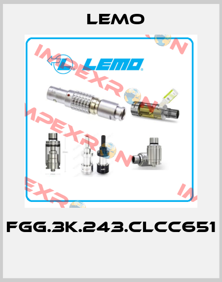 FGG.3K.243.CLCC651  Lemo
