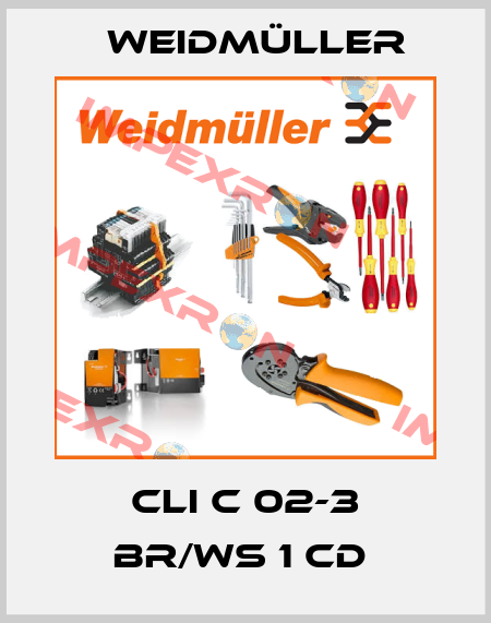 CLI C 02-3 BR/WS 1 CD  Weidmüller