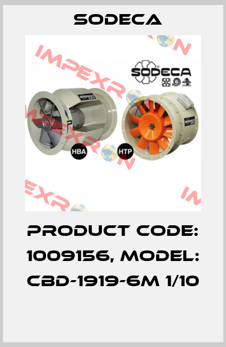 Product Code: 1009156, Model: CBD-1919-6M 1/10  Sodeca